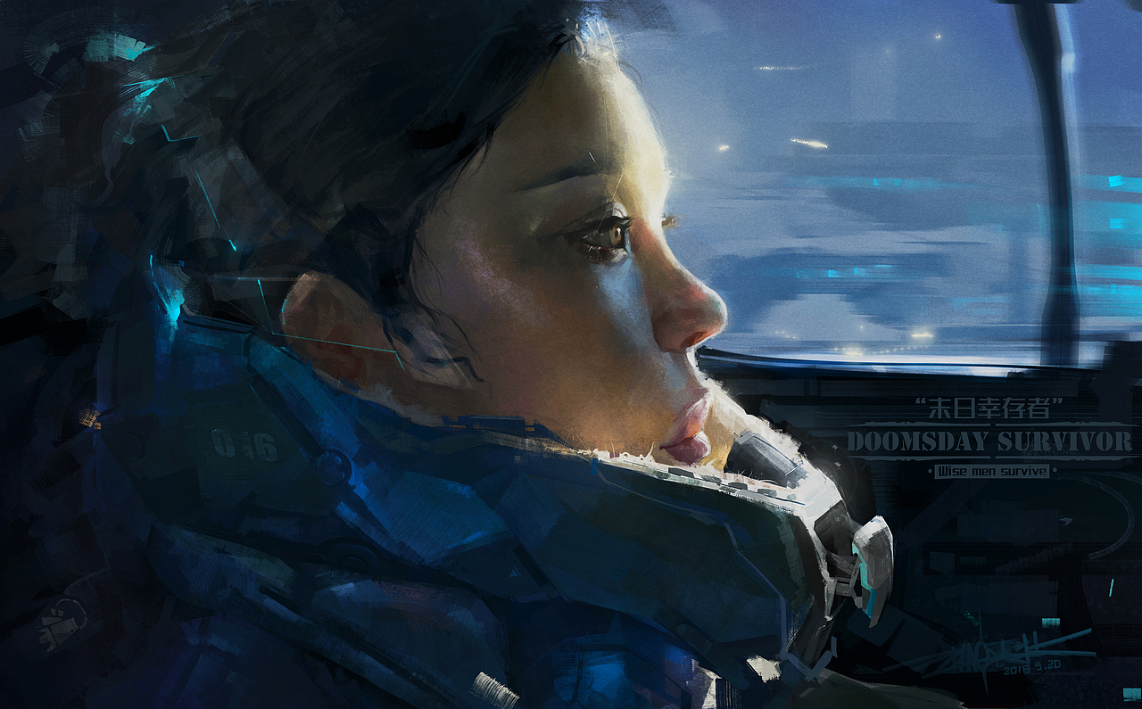 doomsday幸存者赵震北iz原画系列