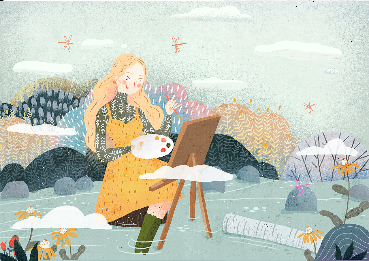 绘画（图ZMTAyNzc3NzE2） - 儿童插画 - 站酷设计师么么柳原创素材 - 站酷ZCOOL