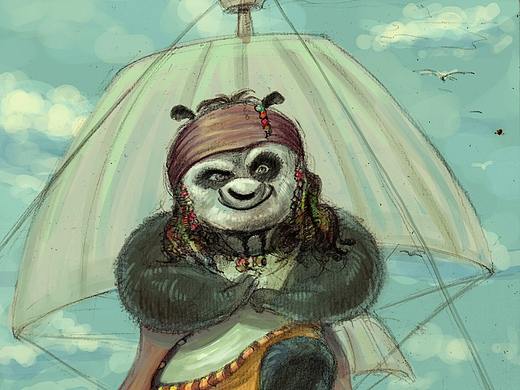 加勒比熊貓（個人主頁-ZMjYyMTI1NjQ=） - 新銳潮流插畫 - 站酷設(shè)計師Qoney原創(chuàng)素材 - 站酷ZCOOL