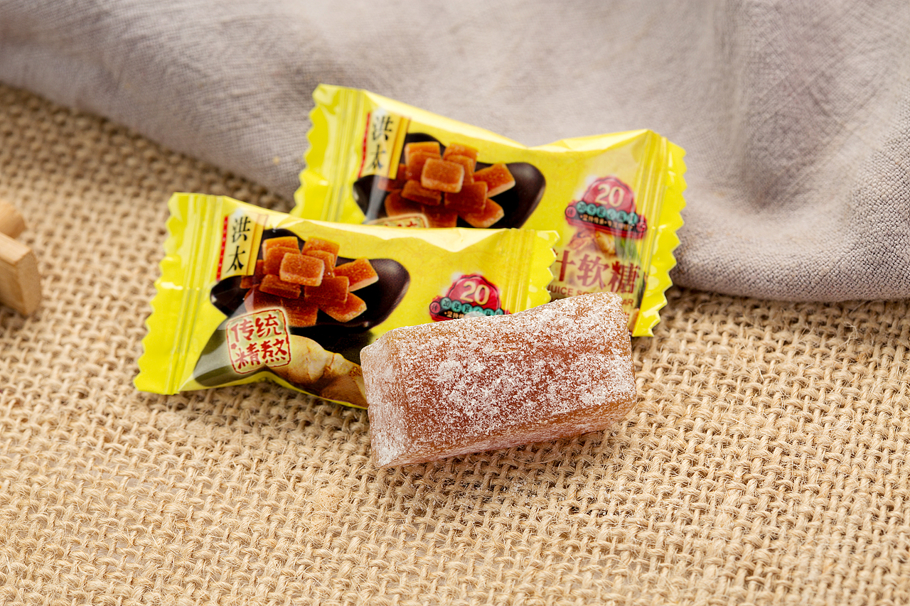 洪太20年姜茶老品牌洪太姜汁软糖