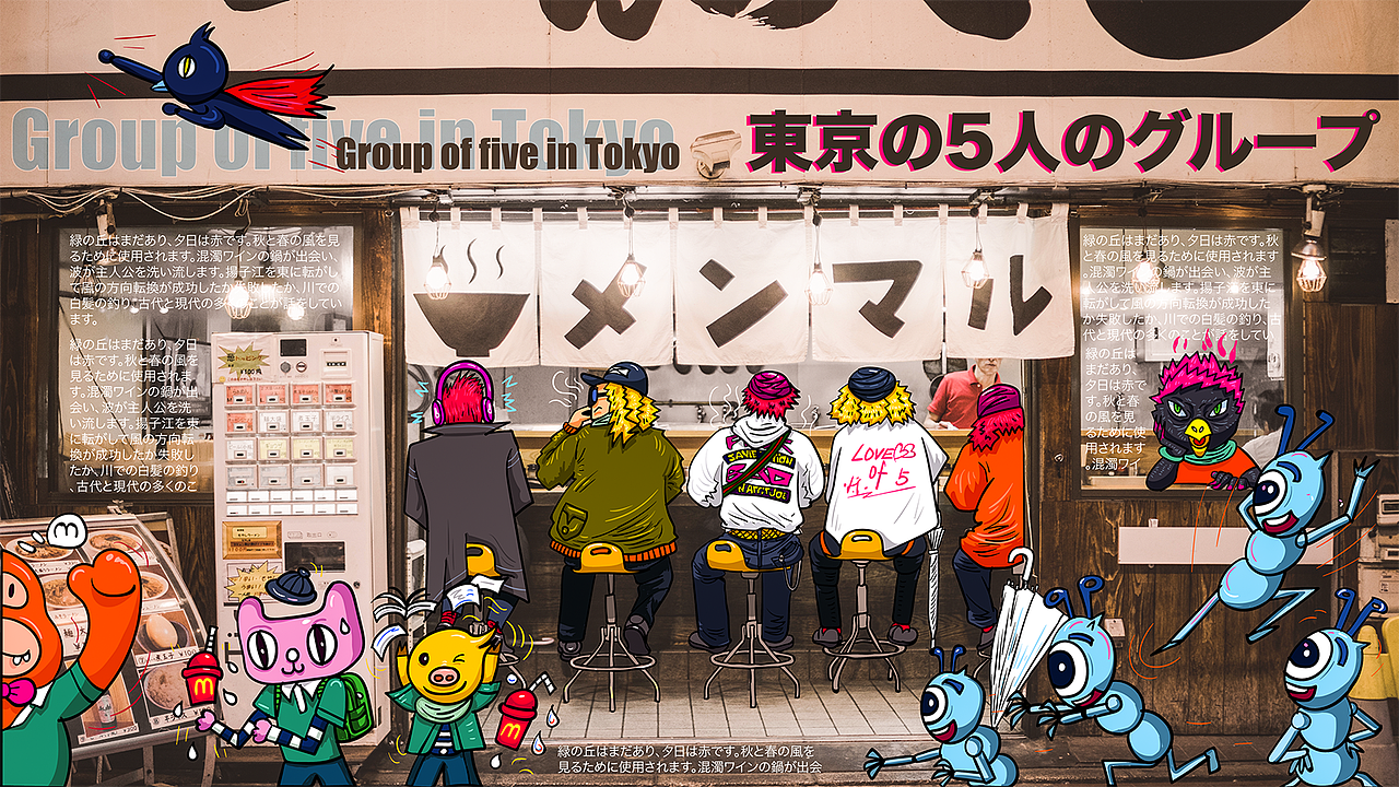 AD上半年插画作品（01月-06月）（图ZMTYwMTM3MTQ0） - 艺术插画 - 站酷设计师AD钙奶ORD原创素材 - 站酷ZCOOL