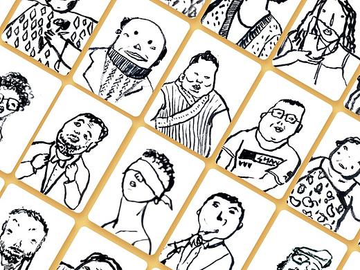 随身小本本插画作品