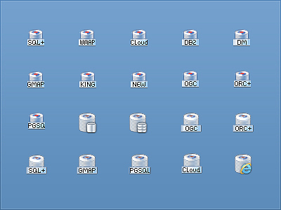 SuperMap 桌面系列产品logo及icon设计