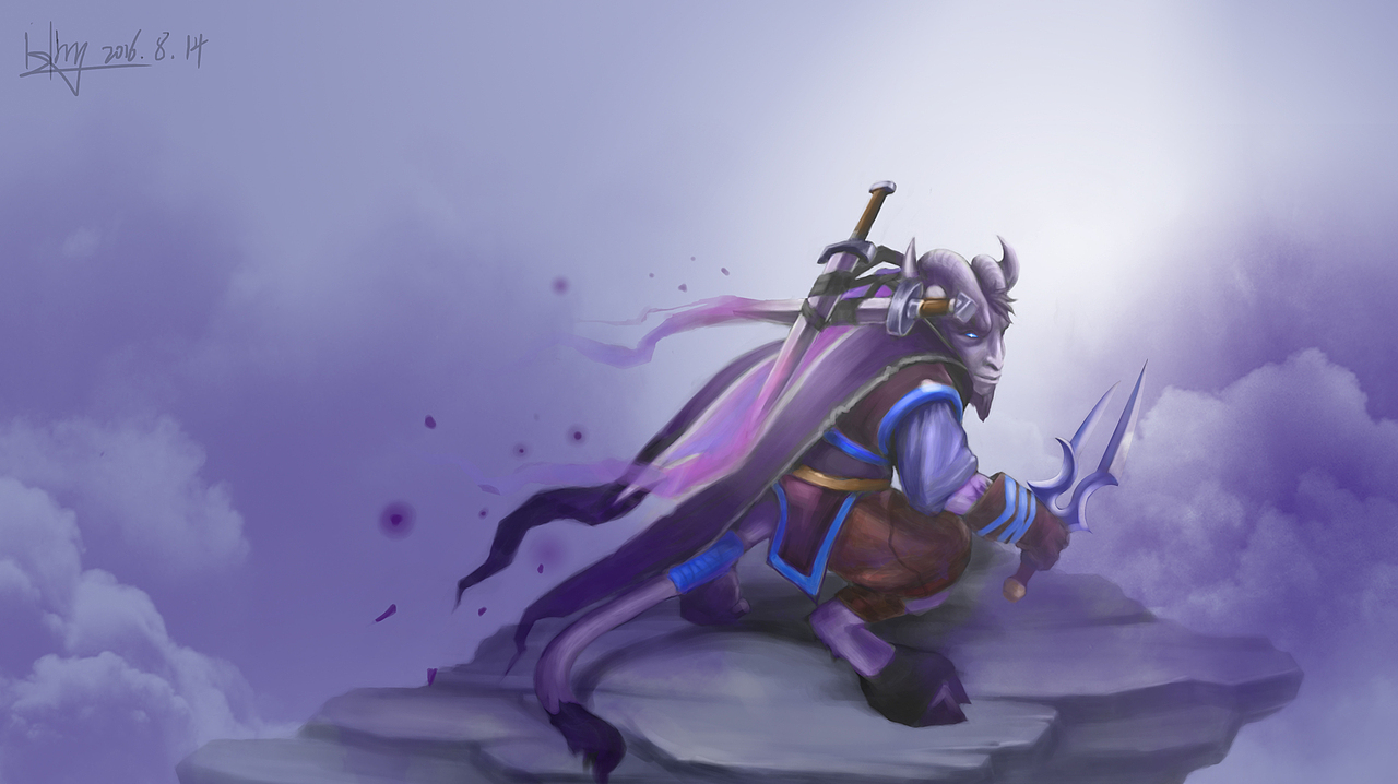 DOTA练习（图ZMTAyNDU3MDQ0） - 游戏原画 - 站酷设计师89玲洋原创素材 - 站酷ZCOOL