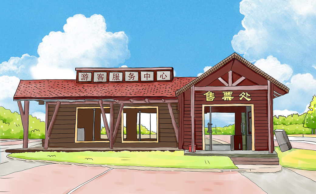 场景手绘加素材合成|插画|商业插画|哈胖奇 - 原创作品 - 站酷 (zcool