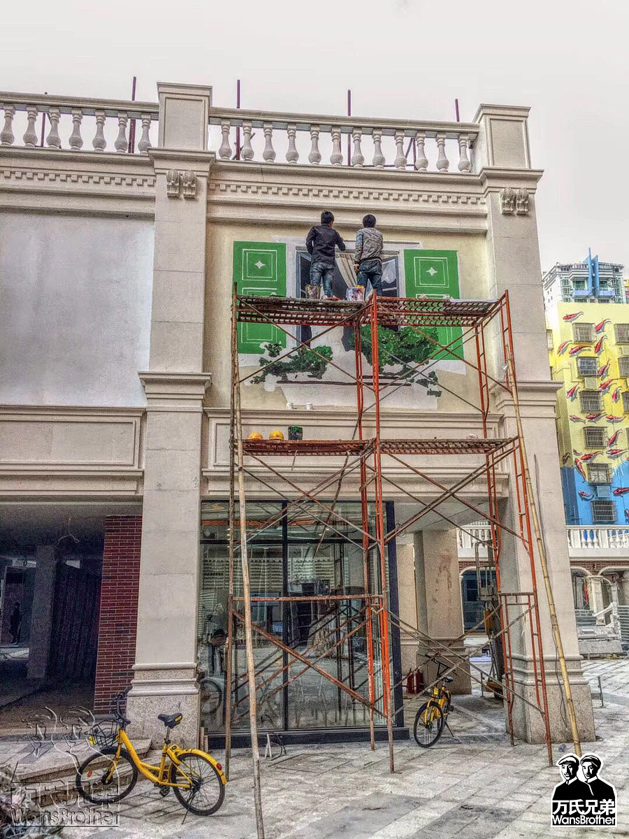 珠海最大的3d画、3d壁画—来魅力壁画村（万氏兄弟出品（图ZMTAxODY5MDg4） - 新锐潮流插画 - 站酷设计师3d画3d壁画3d地画原创素材 - 站酷ZCOOL