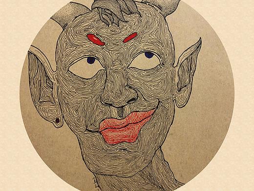 线描手绘练习