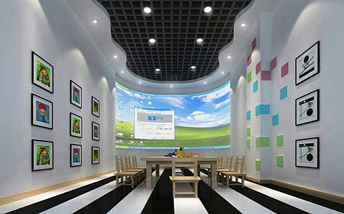 环球教育培训学校装修_ 重庆儿童培训机构装修设计（图ZMTI5ODI5MzI0） - 家装设计 - 站酷设计师重庆鼎庭装饰原创素材 - 站酷ZCOOL