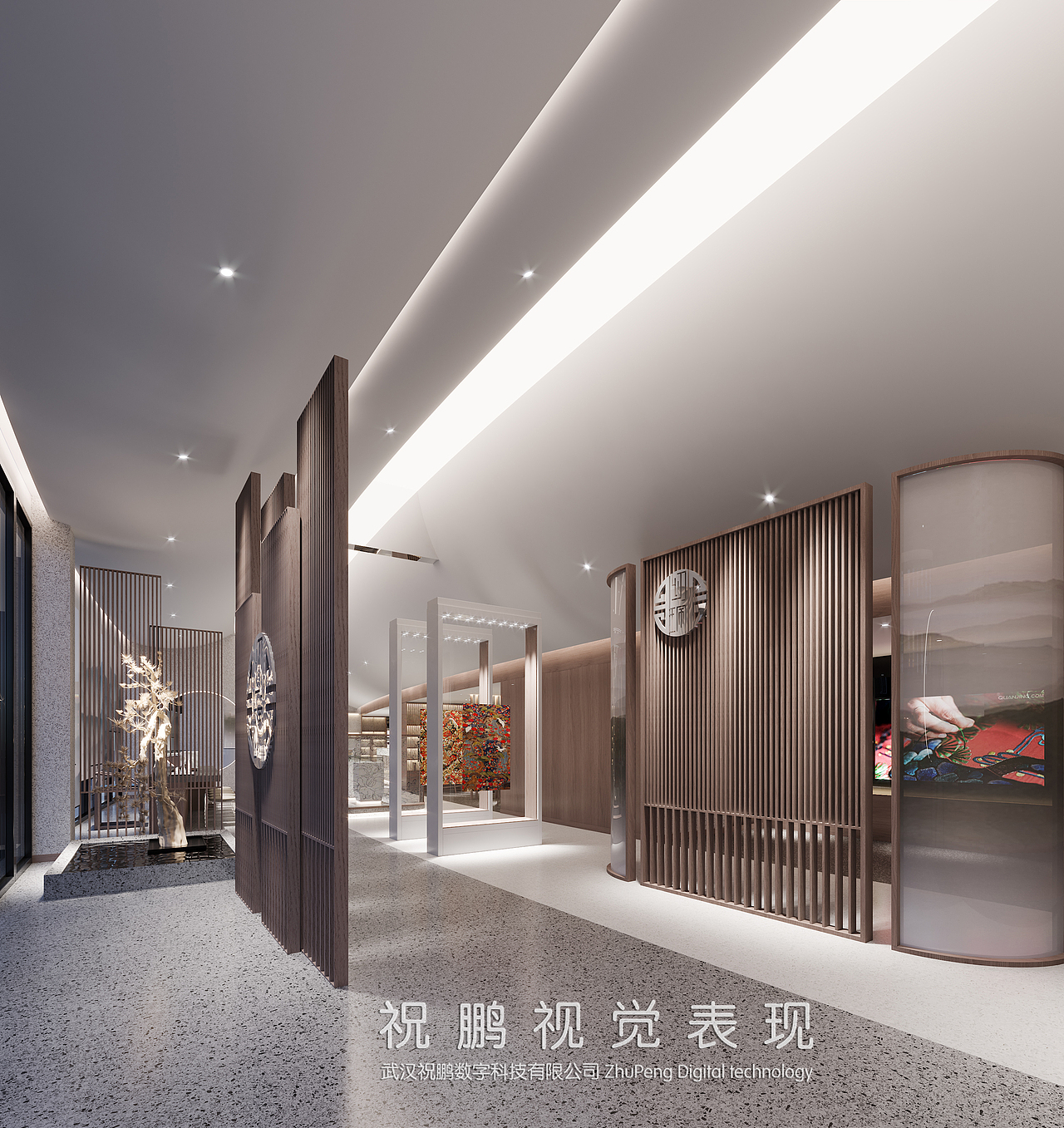 现代展厅合集（图ZMjUxODU4Mzg4） - 展陈设计 - 站酷设计师祝鹏视觉表现原创素材 - 站酷ZCOOL