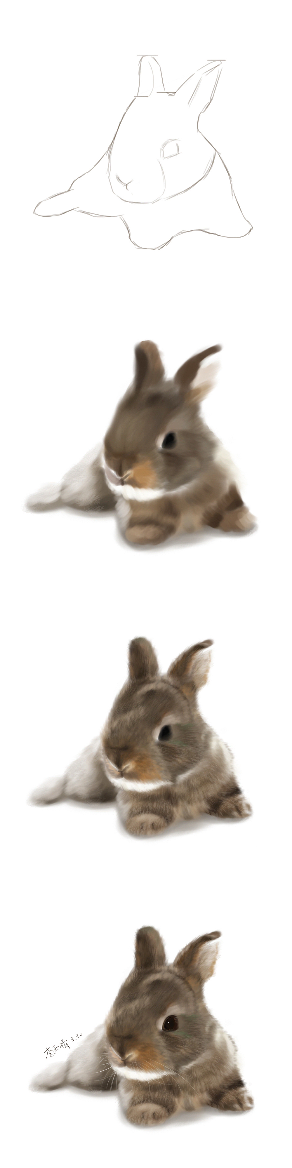 手绘-写实（图ZMjE0OTk0MDQ0） - 创作习作 - 站酷设计师李雨晴Rain原创素材 - 站酷ZCOOL