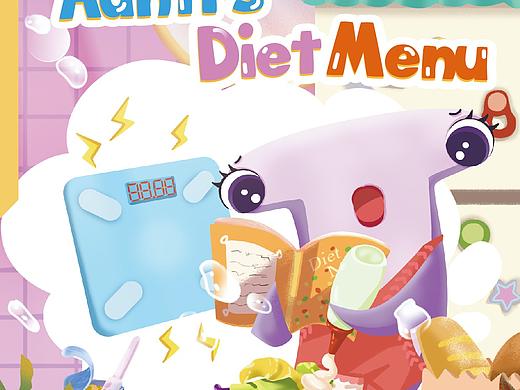 “温鲨家庭”系列英语绘本封面设计