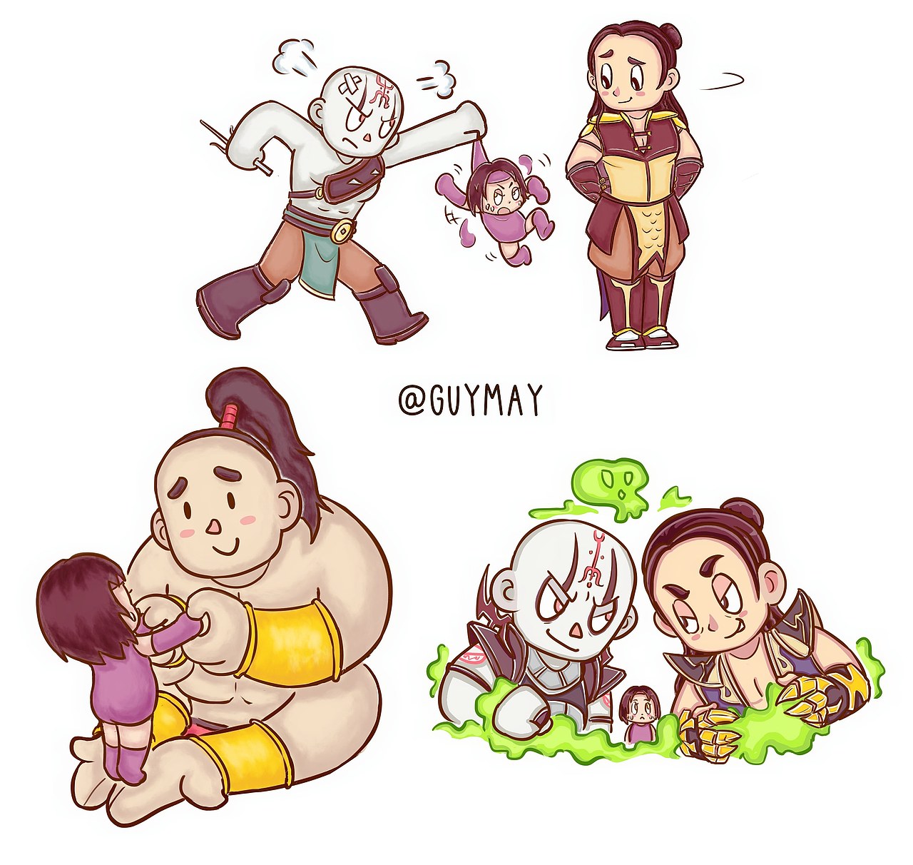 真人快打尚宗拳痴美莲娜goro