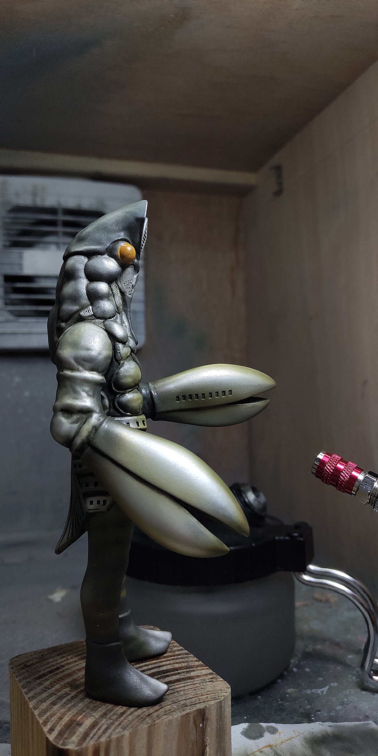 喷涂作品"巴尔坦星人"|手工艺|手办/模玩|smog_原创作品-站酷zcool