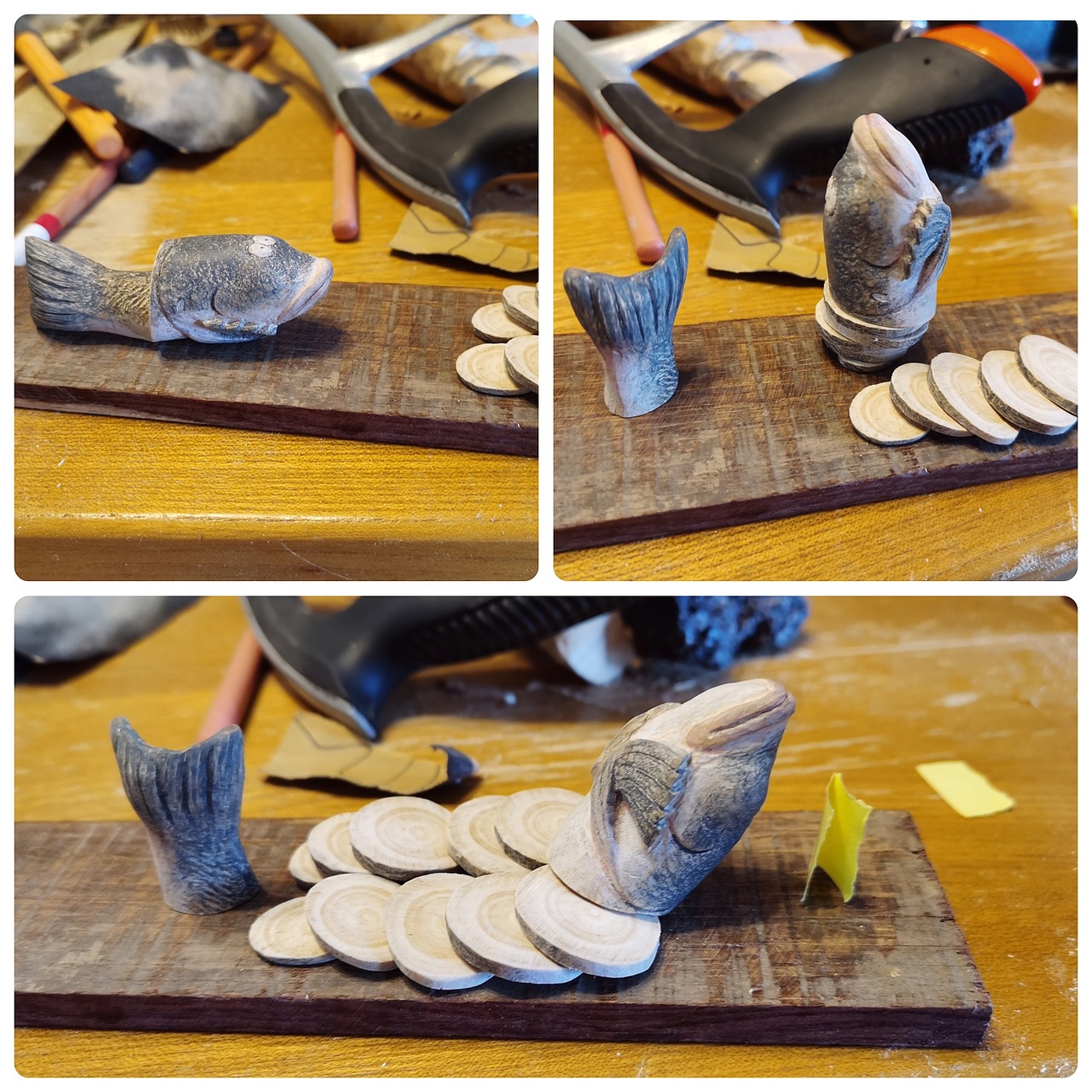 创意木雕“手机狂热”——当动物们也玩起了手机