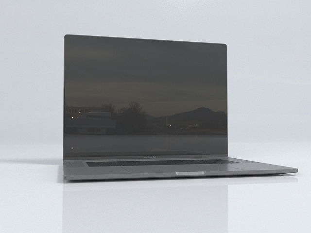 Macbook Pro 建模练习