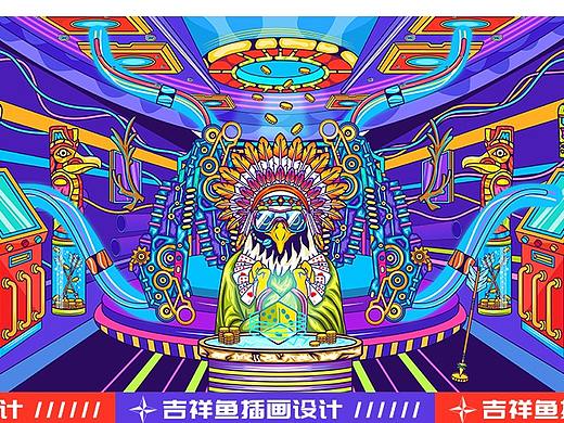百度智慧出行空间设计大赛-《奇幻之旅》汽车涂装