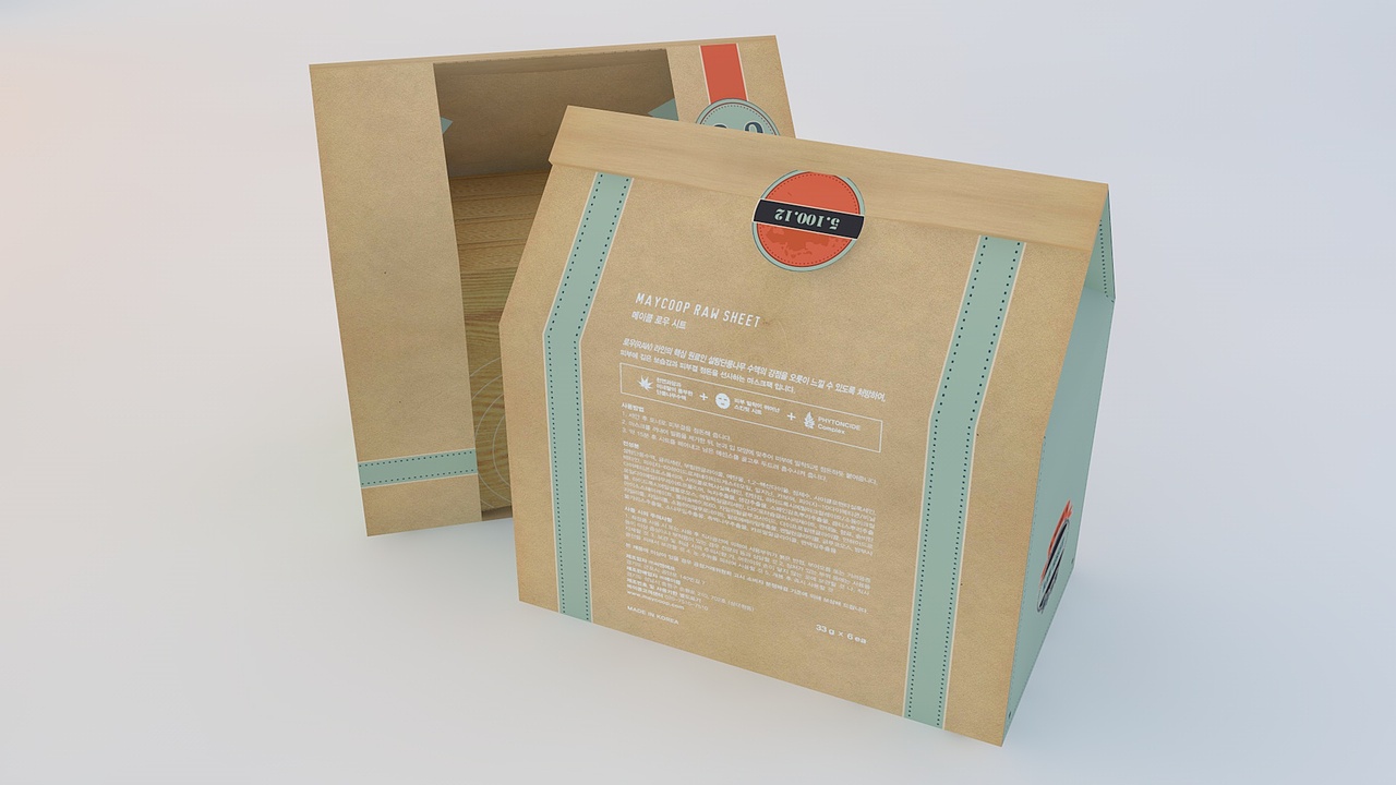 作品 | 吐司袋面包袋型护肤品礼盒