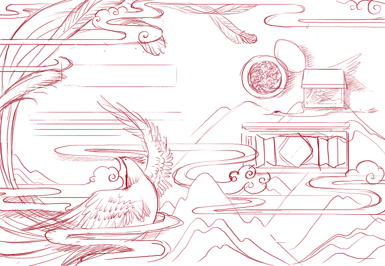 《VOGUE》美妆专栏——国潮风尚插图（图ZMjM4MjY4NDc2） - 商业插画 - 站酷设计师焦洁Appleseed原创素材 - 站酷ZCOOL