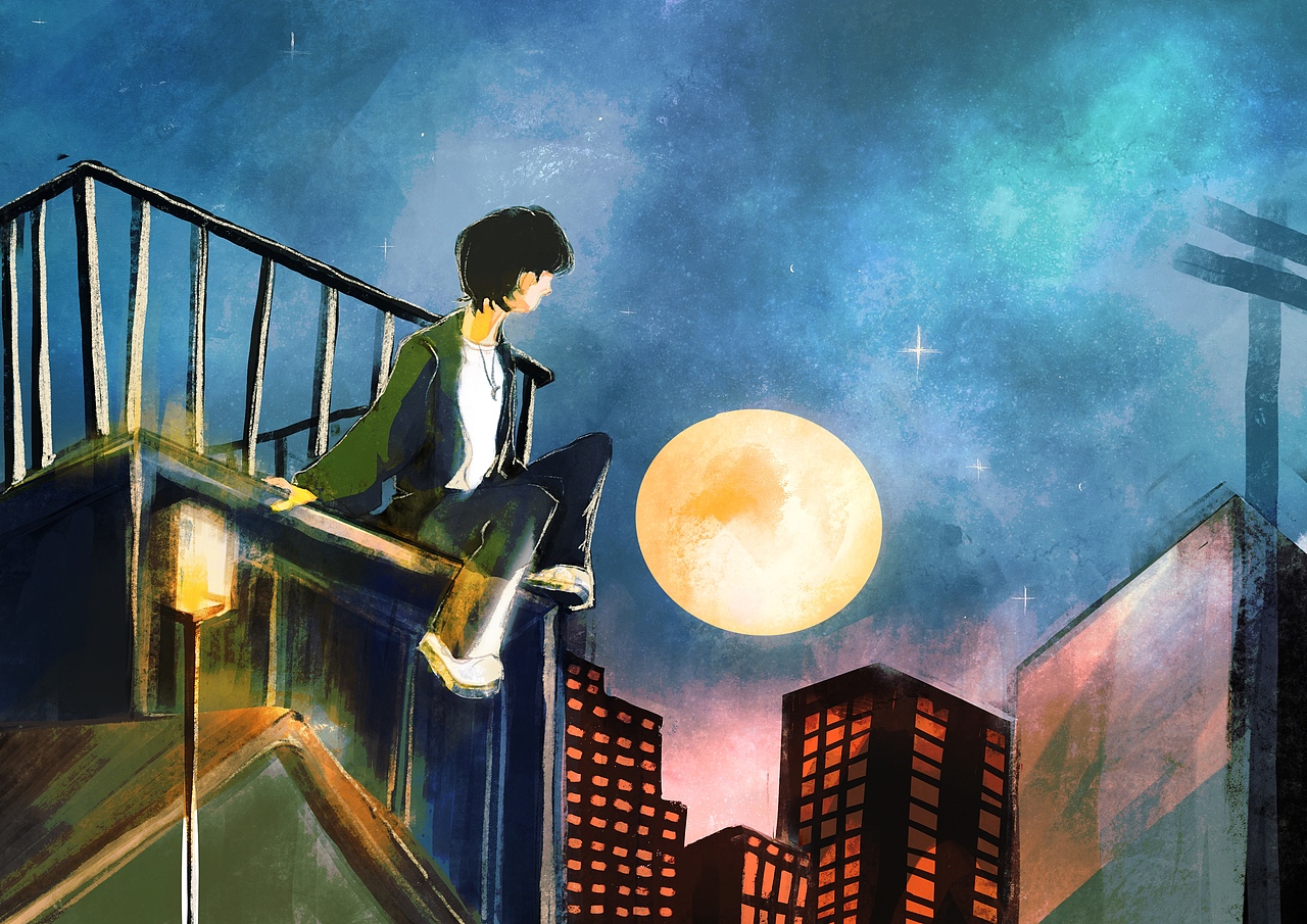 记录贴|辞职一百天后自学画的画