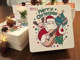 圣诞节纸浆盒设计