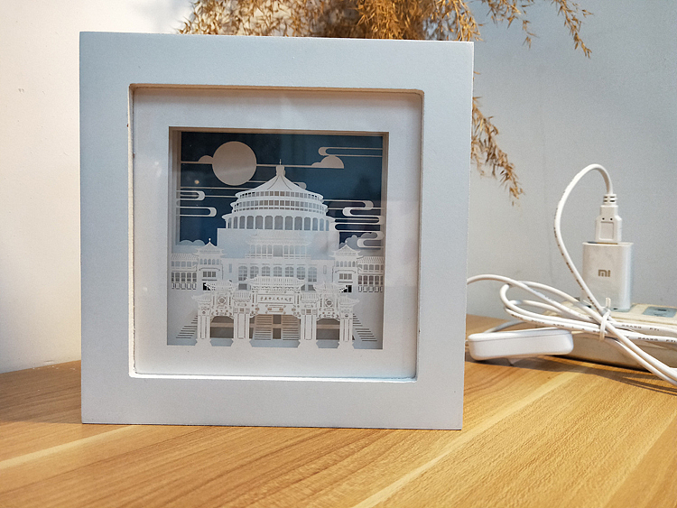 文创小纸雕画