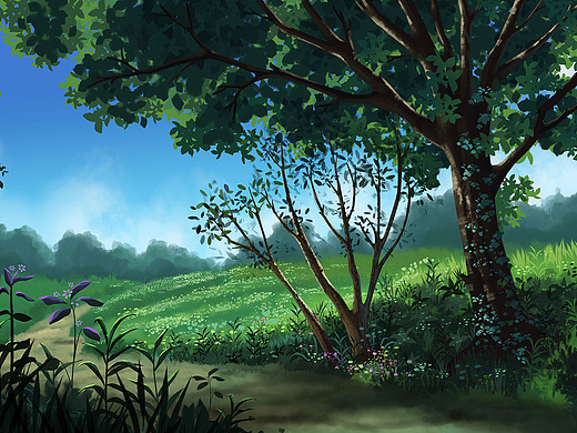 涂鸦练习_绿野仙踪