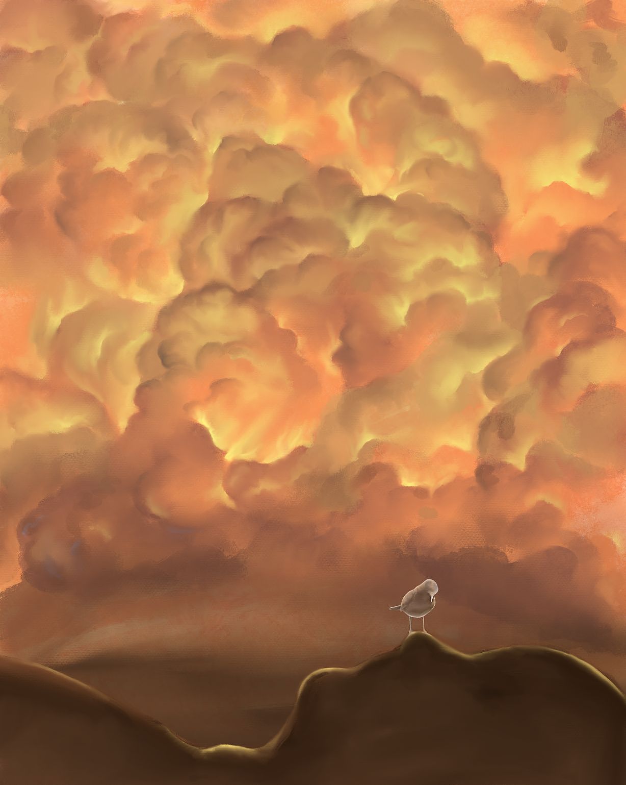 画了些寂寞的画