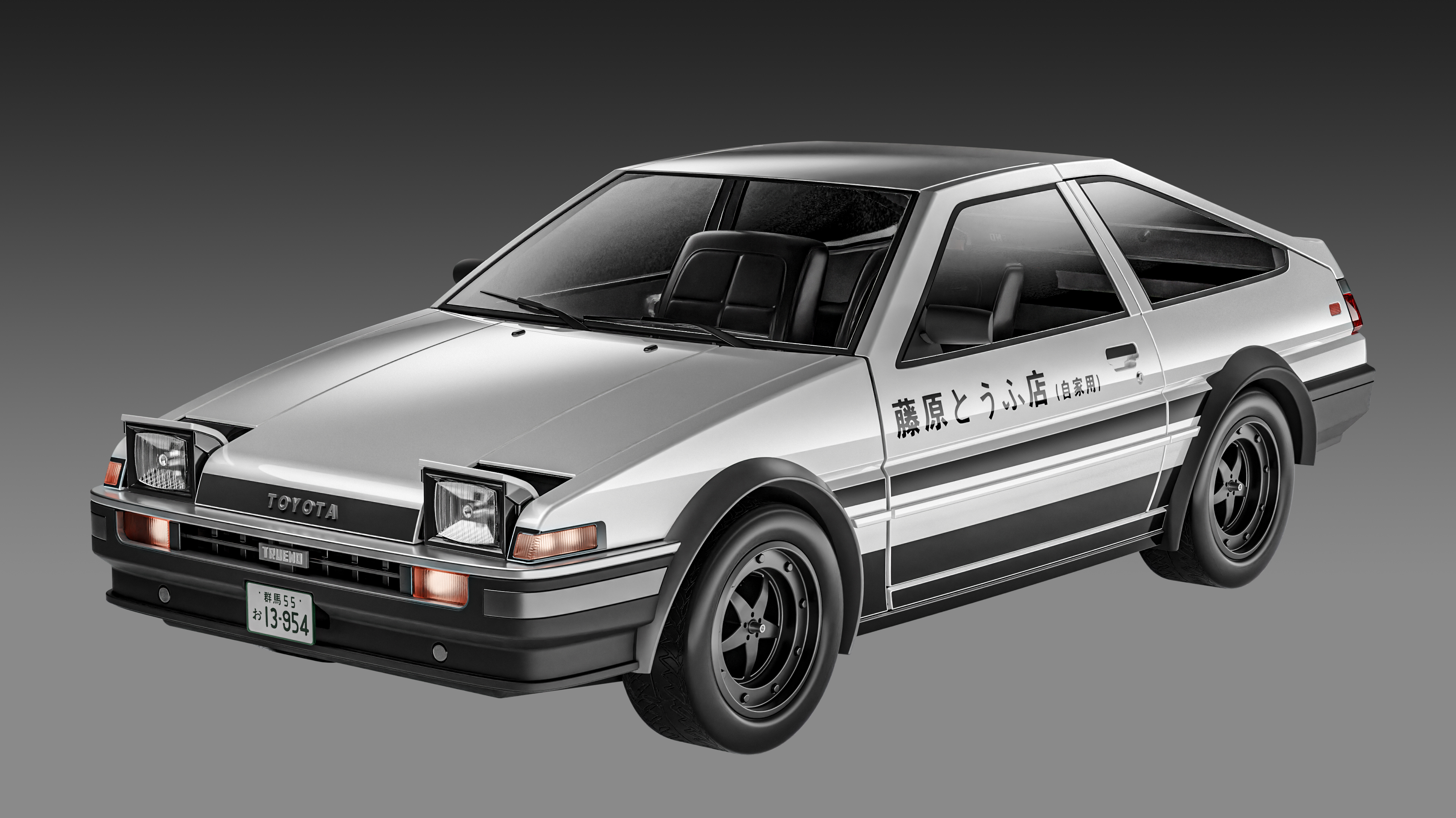 ae86建模渲染_jointek-站酷zcool