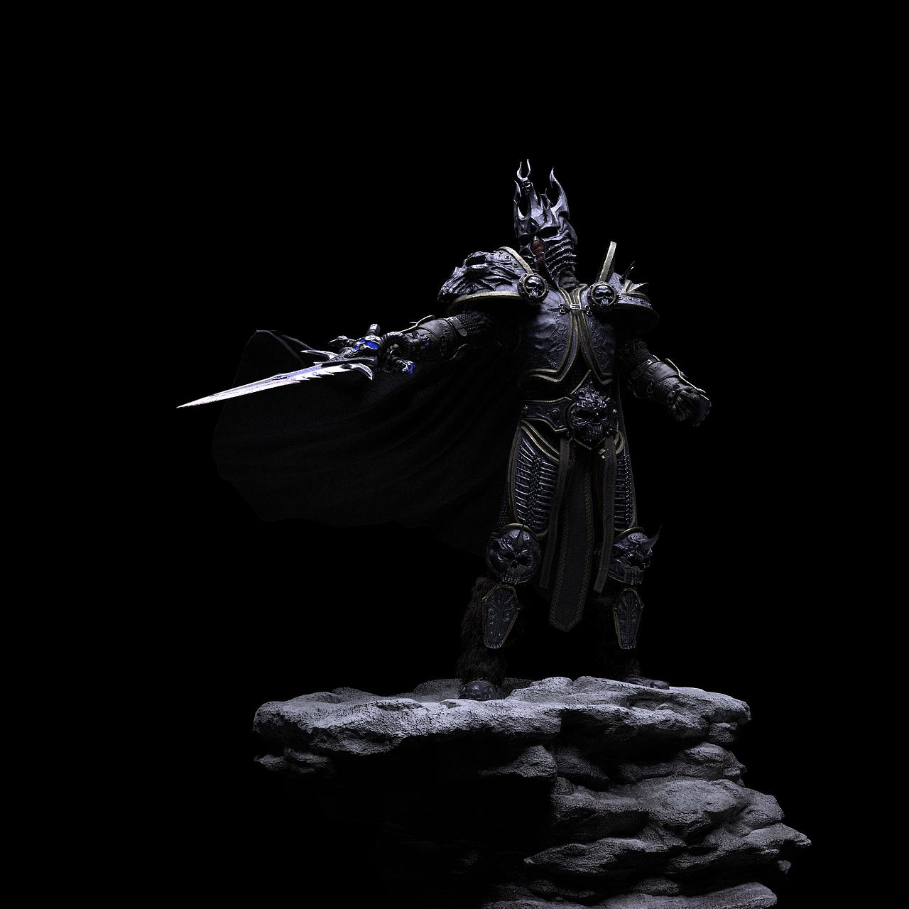 Arthas（图ZMjc1MDAyMzQw） - 人物/生物 - 站酷设计师Pingging原创素材 - 站酷ZCOOL