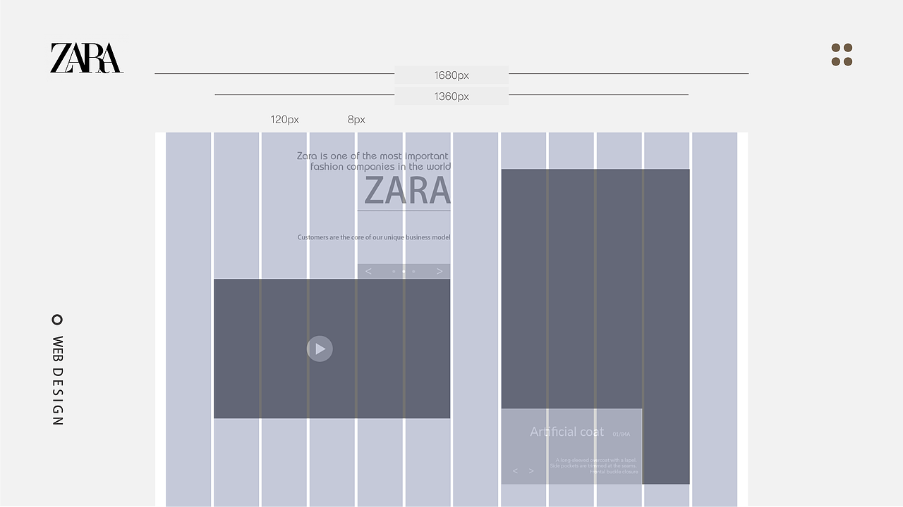 ZARA - WEB DESIGN（图ZMTQ5NzI4NzEy） - 电商 - 站酷设计师阿洙原创素材 - 站酷ZCOOL