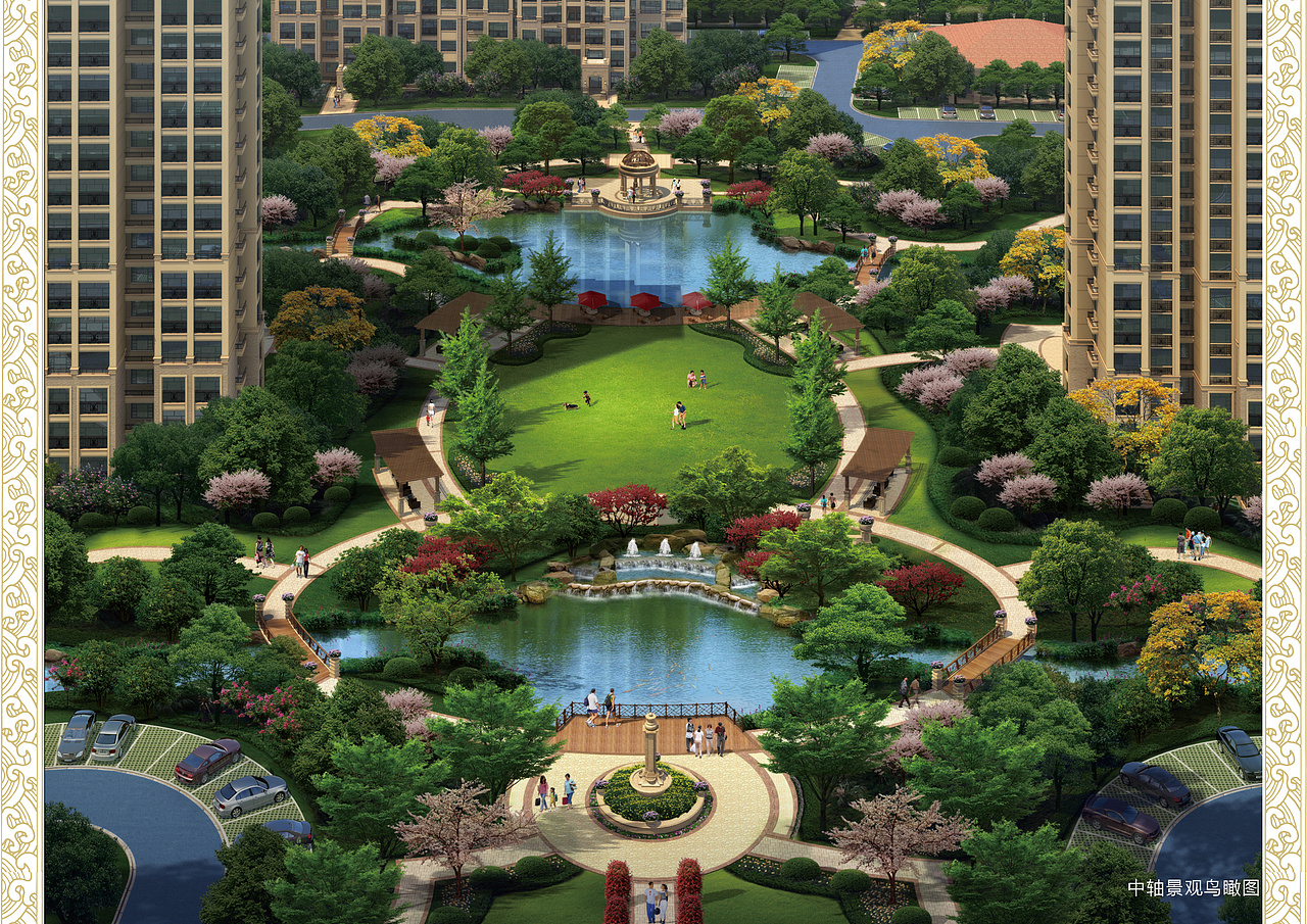 园林景观设计TOP8（连云港新海新区港城一品景观方案设计）（图ZMjQ1MDQ3MDA=） - 书籍/画册 - 站酷设计师YuanMeng杨剑原创素材 - 站酷ZCOOL