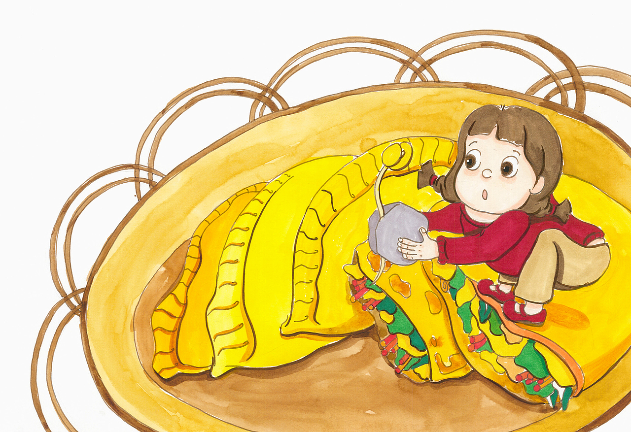 儿童绘本·美食插画篇——宅家IDEA（图ZMjAwNTUwMTIw） - 儿童插画 - 站酷设计师哦牙烦范啊原创素材 - 站酷ZCOOL