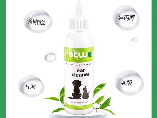 宠物用品洁耳祛泪痕详情页设计