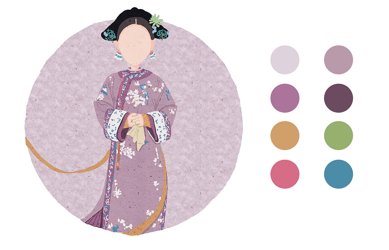 延禧攻略那些配色