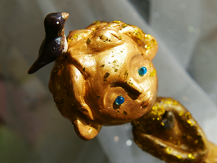 快乐王子——石粉粘土/混合材料