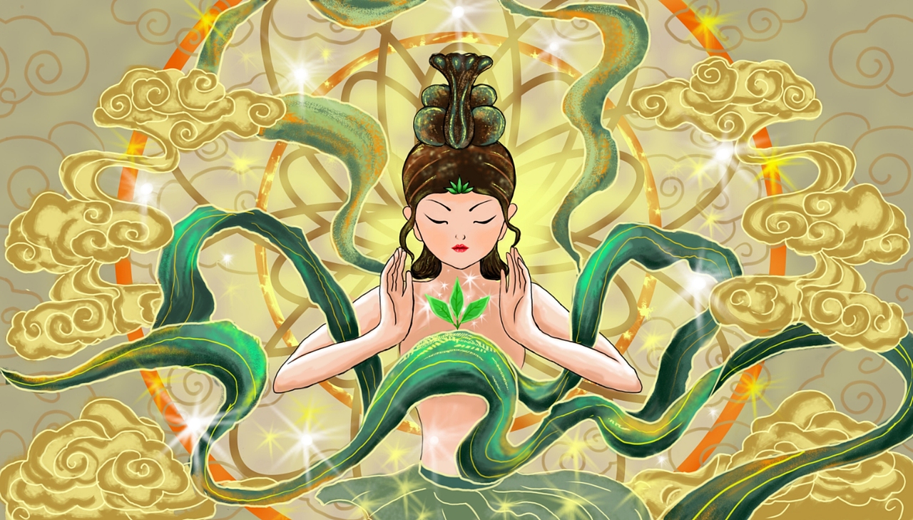 芊芊茶（图ZMjEzNTAzNDc2） - 包装 - 站酷设计师征程手绘原创素材 - 站酷ZCOOL