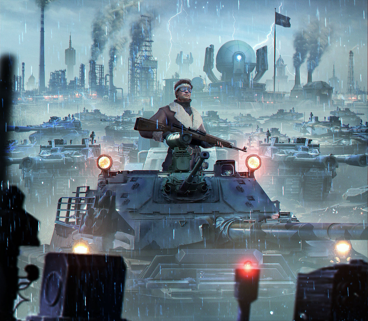 slg战斗插图|插画|游戏原画|soomatch_原创作品-站酷zcool