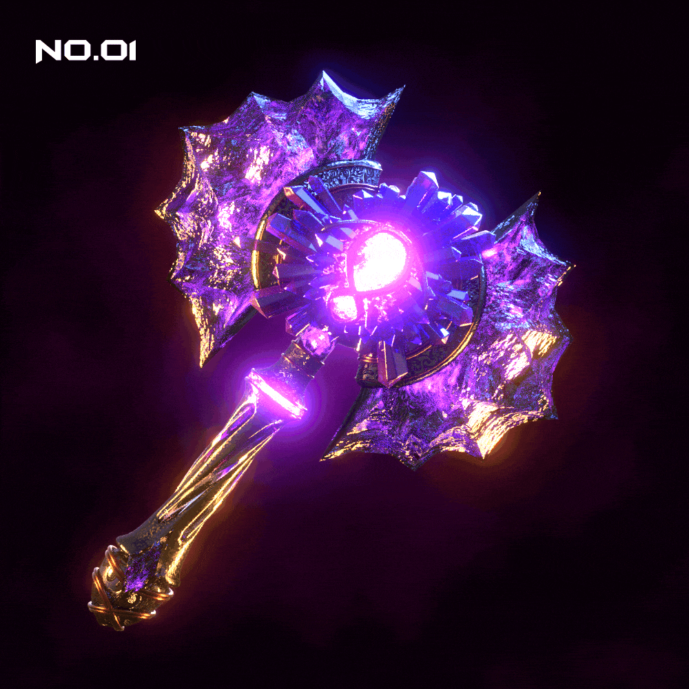 【Fantasy Weapon Modeling】奇幻武器模型