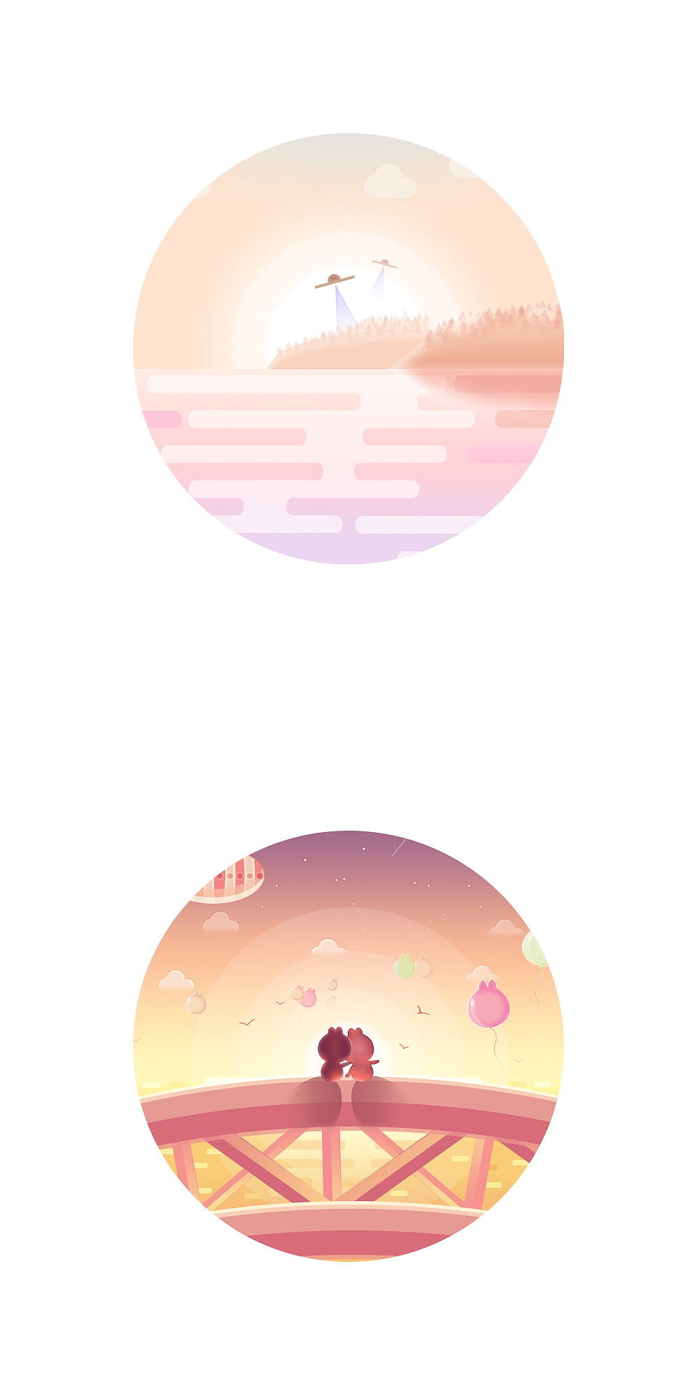临摹小插画（图ZNDgxMTIyODQ=） - 创作习作 - 站酷设计师LU灬TAI原创素材 - 站酷ZCOOL