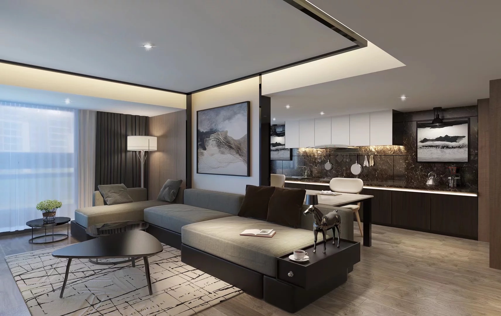 3dmax室内设计效果图-长沙华煜