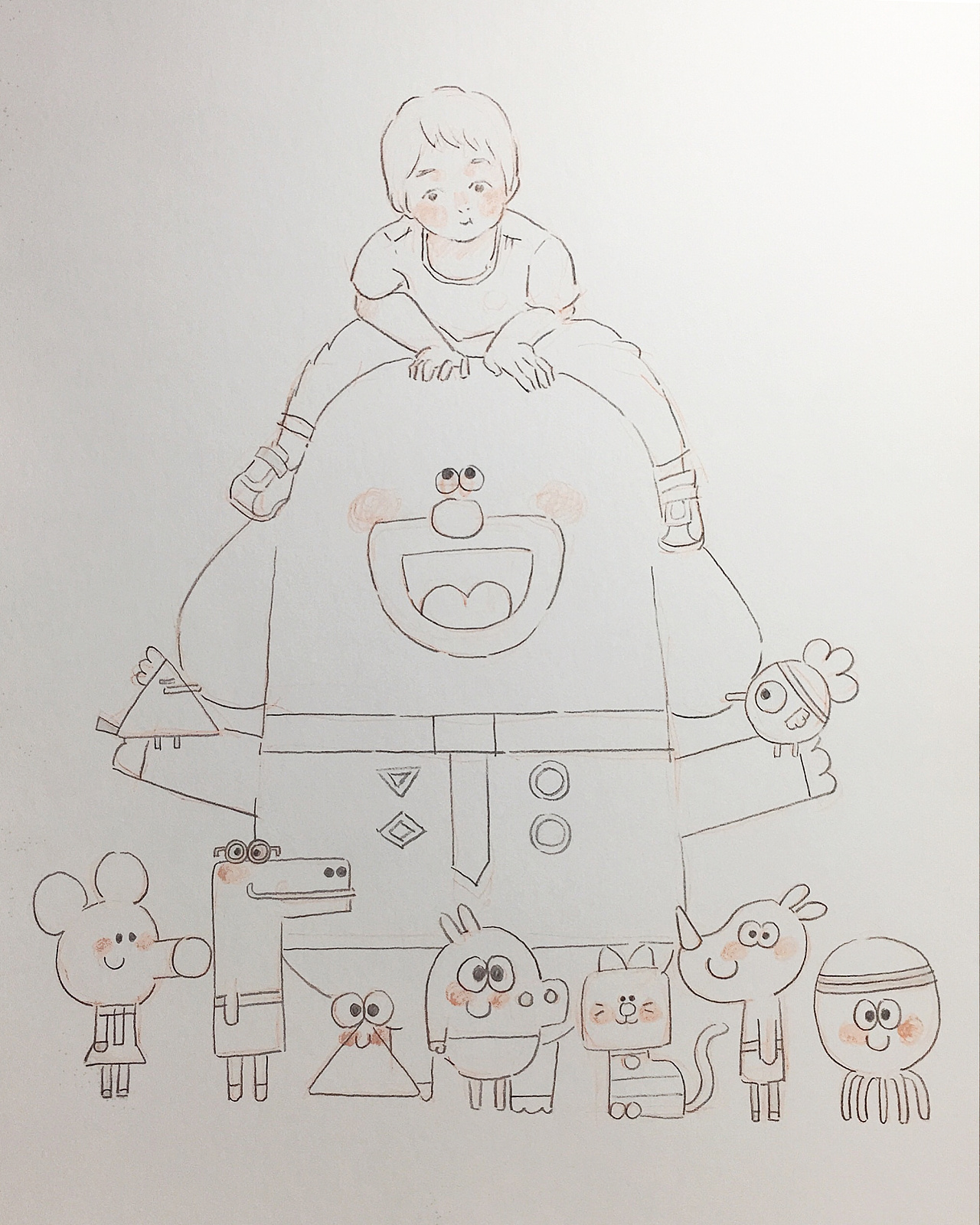 嗨 道奇|插画|儿童插画|limin7821 - 原创作品 - 站酷 (zcool)