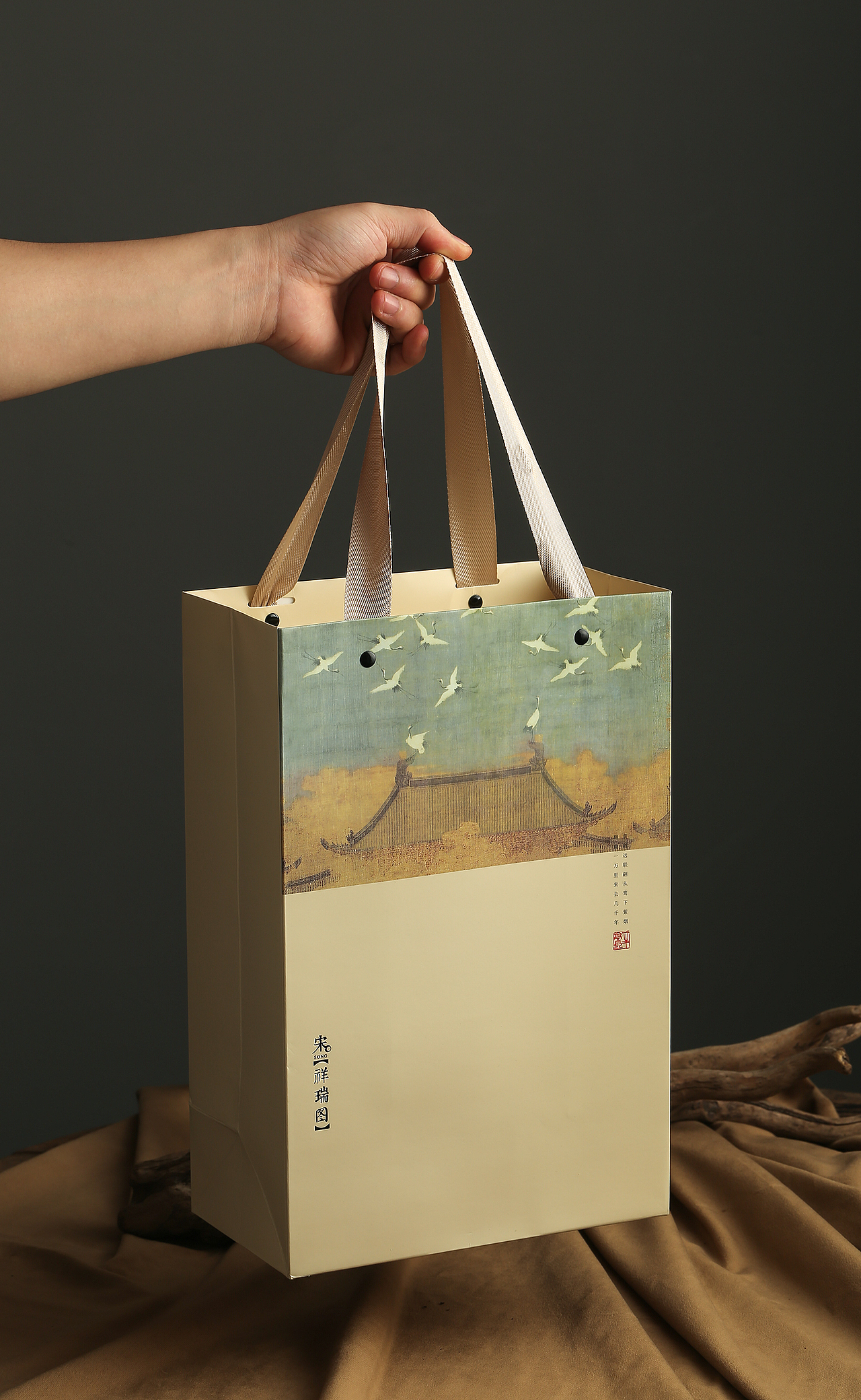 复古茶叶包装 静物产品创意图拍摄 茶叶包装拍摄案例