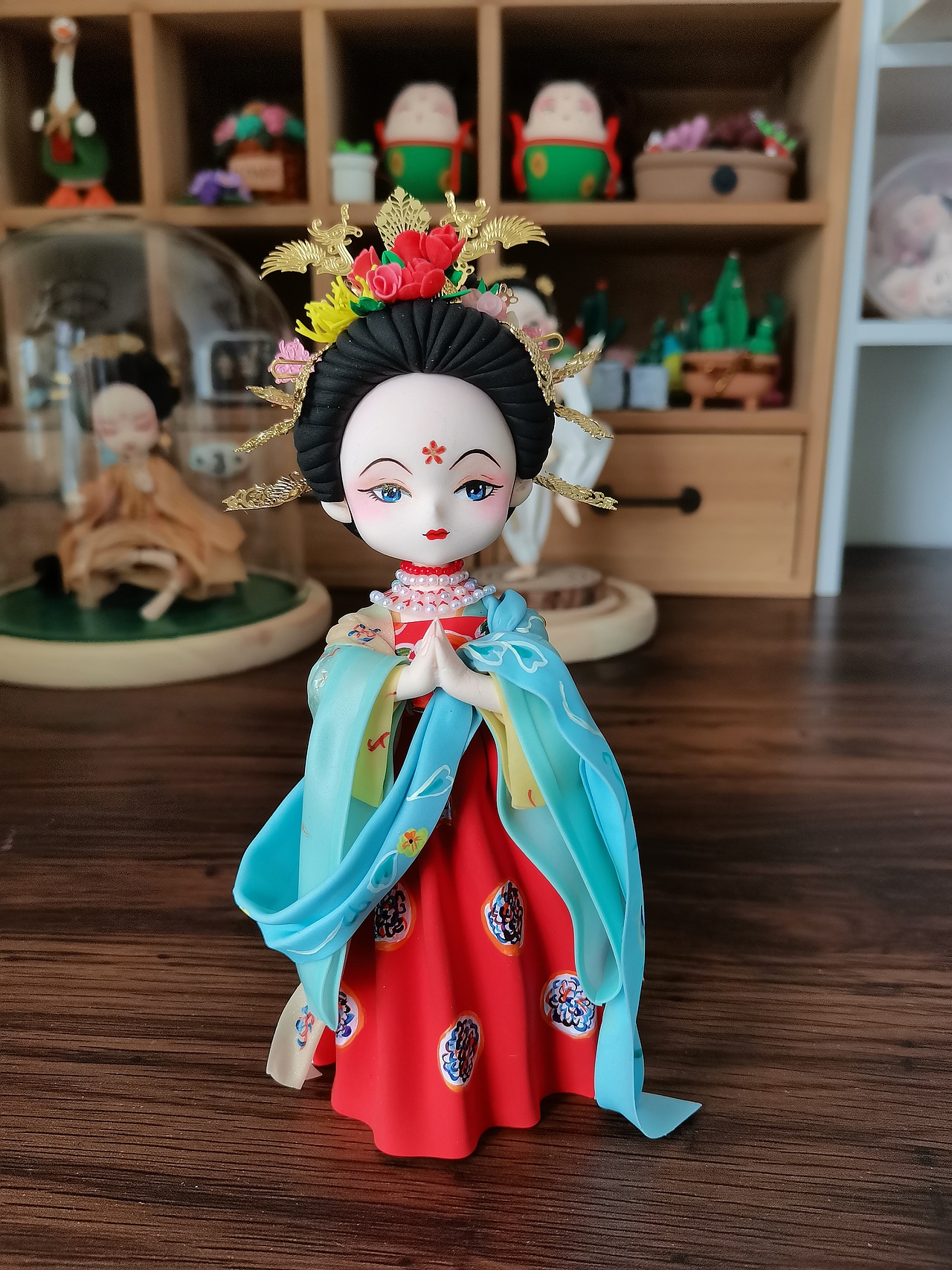 古风粘土小娃娃