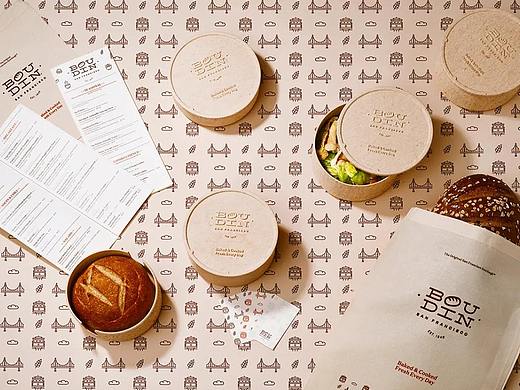 《旧金山布町面包店—无塑料食品包装》