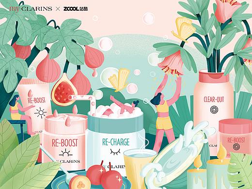 ＃my CLARINS 寻找天然好食肌＃我的秘密花园