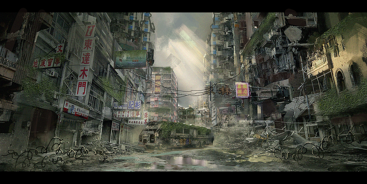 香港末日（图ZMTAwNjYwNTQ4） - 概念设定 - 站酷设计师_GZH__原创素材 - 站酷ZCOOL
