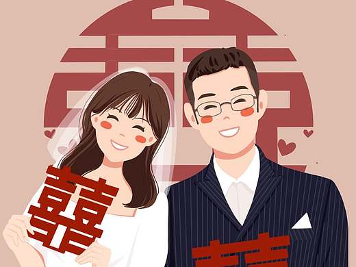 携手～相伴～到老（个人主页-ZNTU1NDExODg=） - 商业插画 - 站酷设计师啾啾Z00750414原创素材 - 站酷ZCOOL