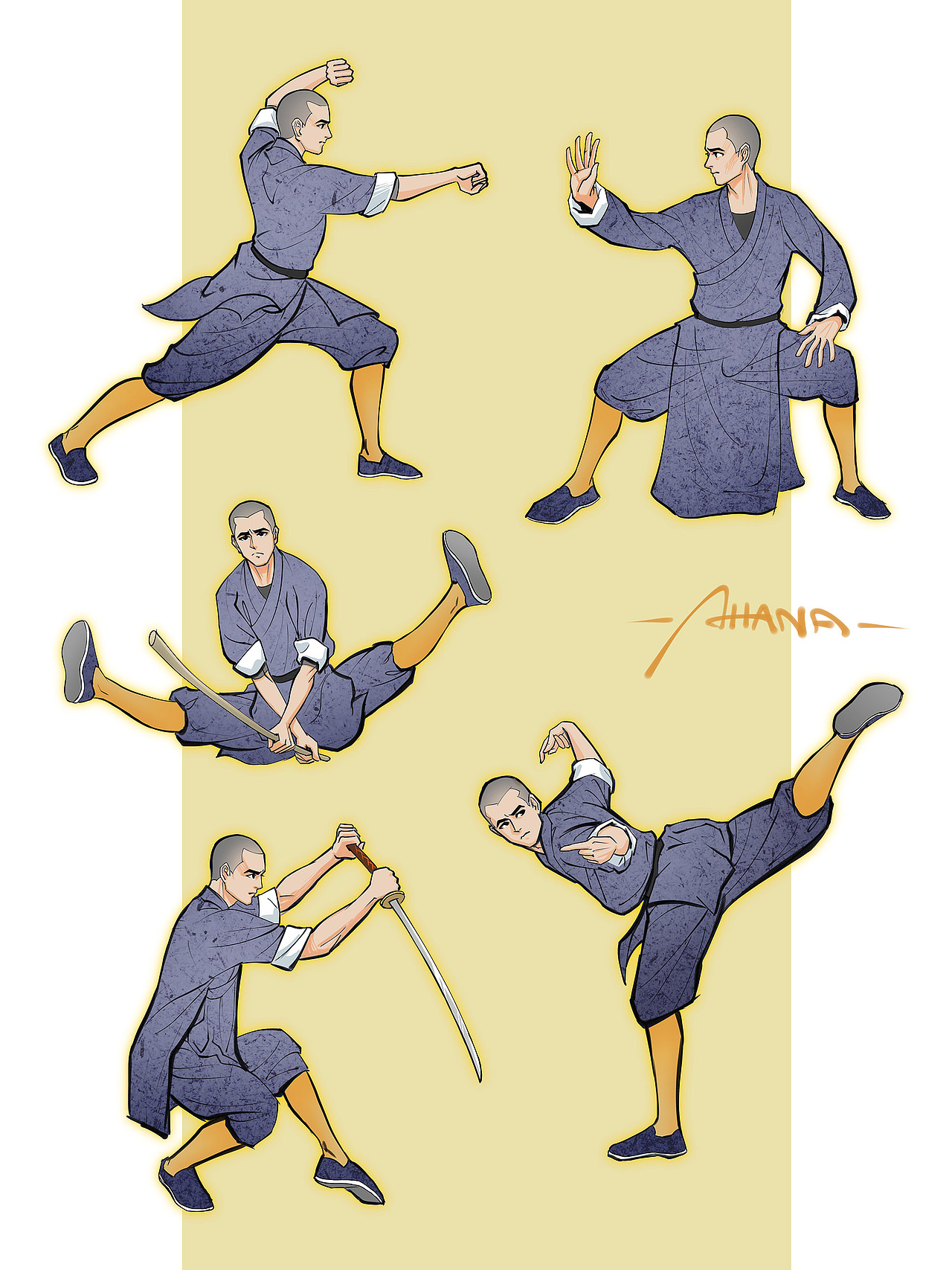 少林武僧|武术速写-10动作