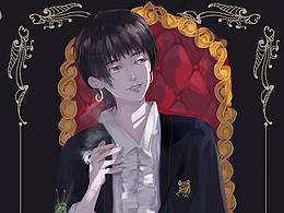 撲克系列-A須須和Q揪揪