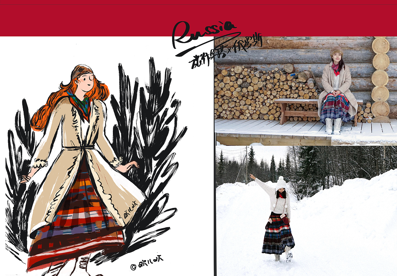 画. 旅行穿搭 vol.2（图ZMjA5MDY1NDIw） - 商业插画 - 站酷设计师欢儿欢Queenio原创素材 - 站酷ZCOOL